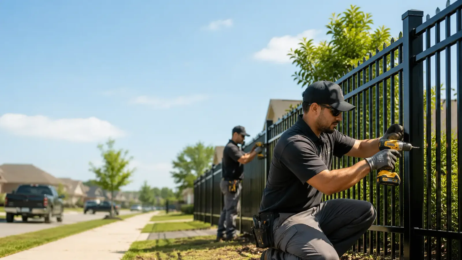 Metal Fence Installation in Rose Hill, KS